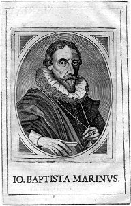 Giovan Battista Marino (portrait gravé)
