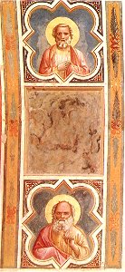 Giotto di Bondone - Decorative band with figures - WGA09263