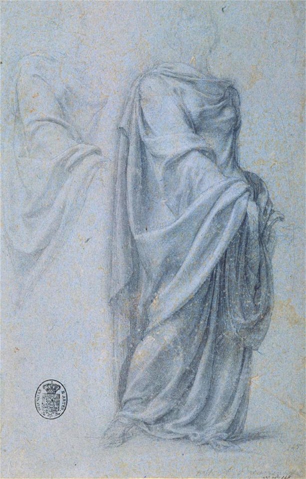 Giovanni Ambrogio Figino - Estudos de roupagem