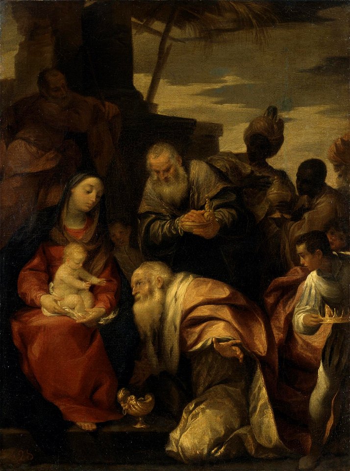 Giovan Gioseffo Dal Sole - Adoration of the Magi