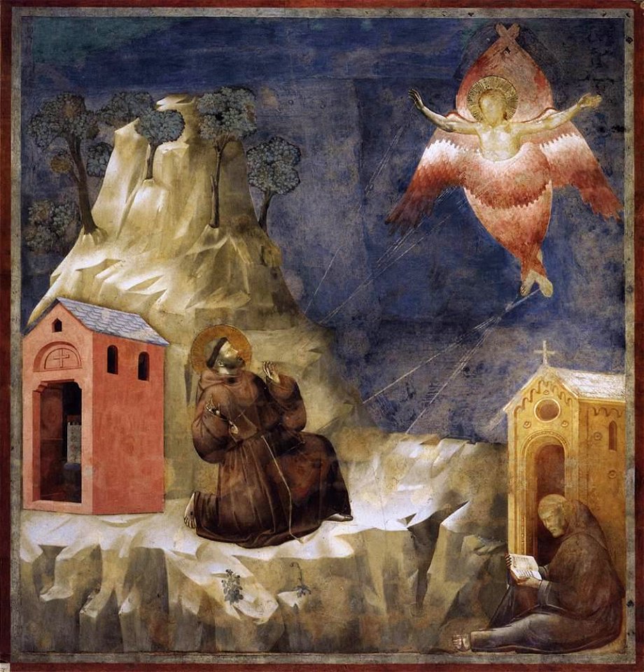 Giotto di Bondone - Legend of St Francis - 19. Stigmatization of St Francis - WGA09145