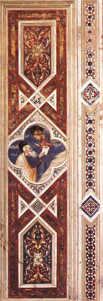 Giotto di Bondone - Moses at the Mount Sinai (on the decorative band) - WGA09262