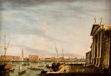 Giovanni Antonio Canal - Benetke, pogled s San Giorgio Maggiore
