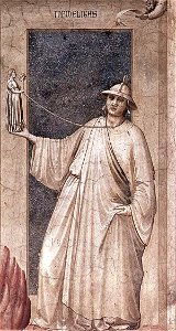 Giotto di Bondone - No. 49 The Seven Vices - Infidelity - WGA09276