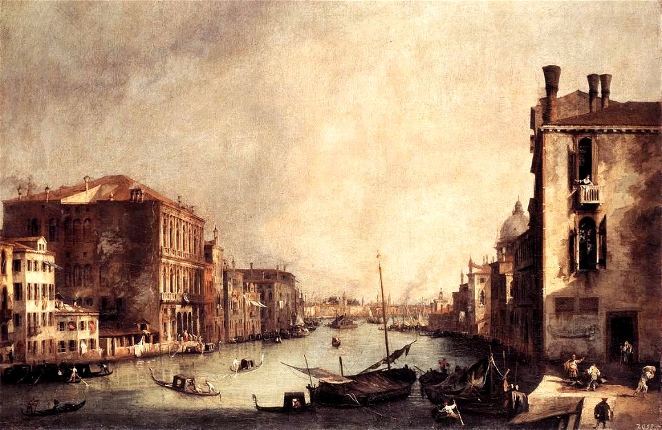 Giovanni Antonio Canal, il Canaletto - Rio dei Mendicanti - Looking South - WGA03855