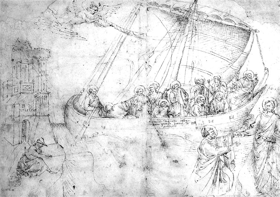 Giotto di Bondone - Navicella - WGA09364