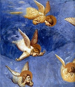 Giotto di Bondone - No. 36 Scenes from the Life of Christ - 20. Lamentation ((detail) - WGA09223