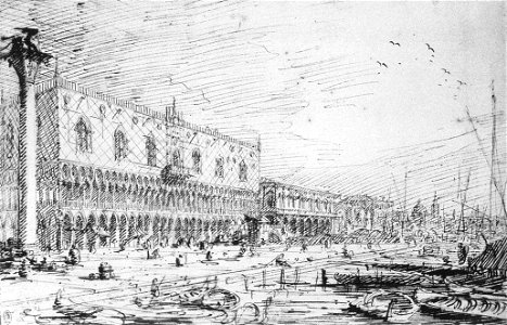 Giovanni Antonio Canal, il Canaletto - Venice - Riva degli Schiavoni - WGA03977