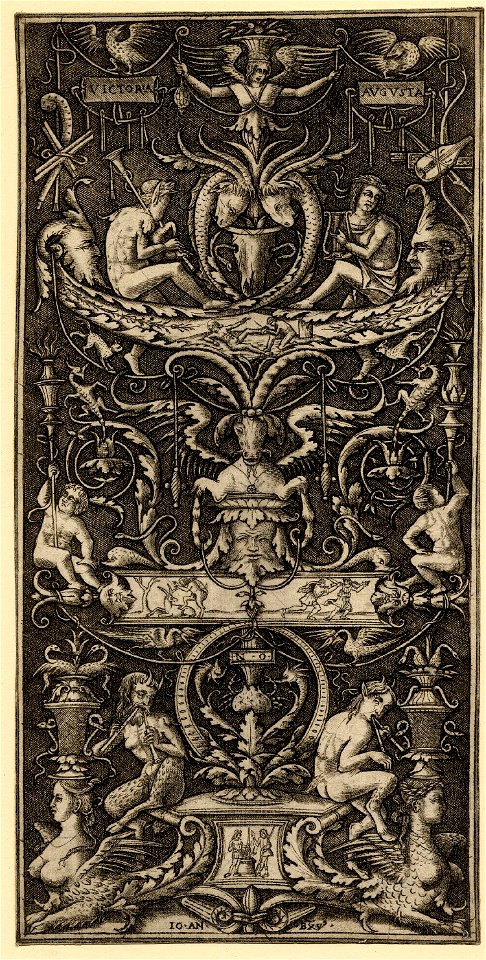 Giovanni Antonio da Brescia ornament