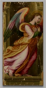 Giovanni Antonio di Francesco Sogliani - Angel in Adoration - 1871.77 - Yale University Art Gallery