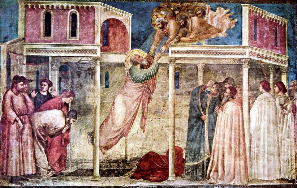 Giotto di Bondone 051 Ascension of St John adjusted
