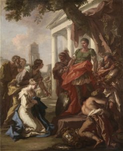 Giovanni Antonio Pellegrini - The Continence of Scipio - 1968.207 - Cleveland Museum of Art