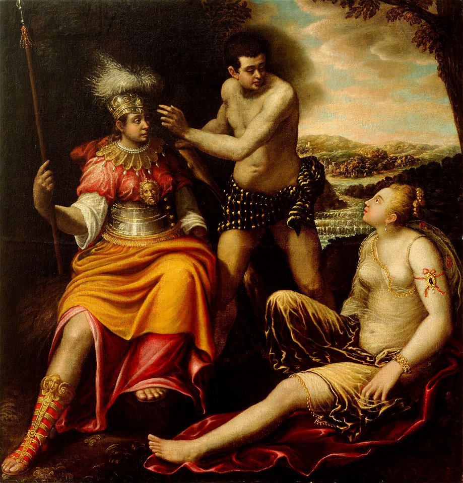 Giovanni Baglione - Hercules at the Crossroads - WGA01156
