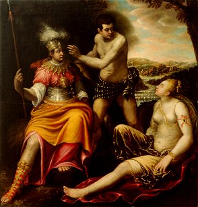 Giovanni Baglione - Hercules at the Crossroads - WGA01156