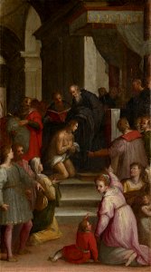 Giovanni Balducci (Florence c. 1560-Naples after 1631) - The Penance of Charles Martel - RCIN 402746 - Royal Collection
