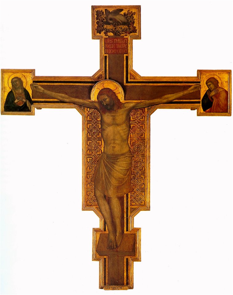Giotto. Crucifix. c. 1315. Louvre, Paris.
