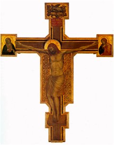 Giotto. Crucifix. c. 1315. Louvre, Paris.