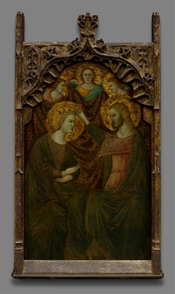 Giovanni Baronzio - The Coronation of the Virgin - 1959.15.14 - Yale University Art Gallery