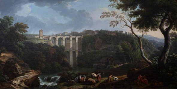 Giovanni Battista Busiri (1698-1757) - Prospect of Frascati - 1401161 - National Trust