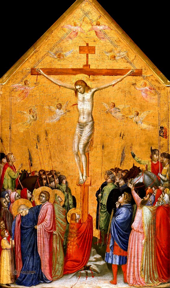 Giotto. Crucifiction. 1330s Staatliche Museen, Berlin