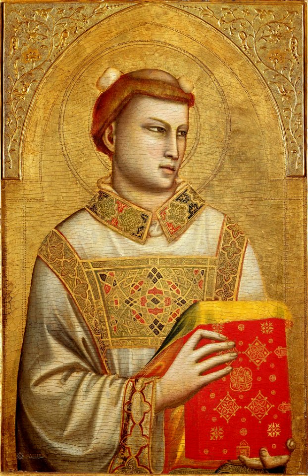 Giotto. saint-stephen-1320-25 Florence, Museo Horne