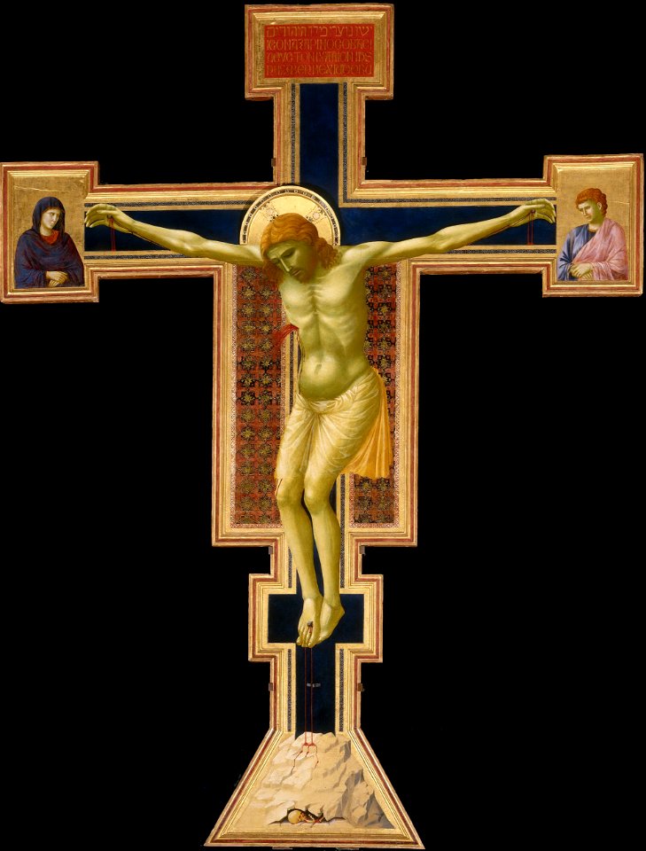 Giotto. the-crucifix-1290-1300 Florence, Santa Maria Novella