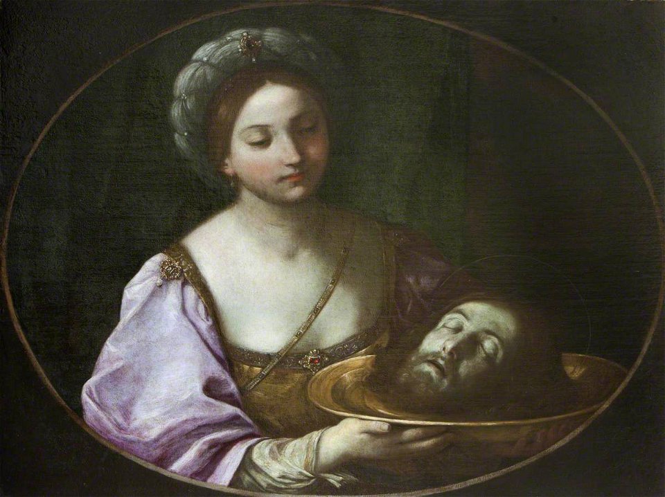 Giovanni Andrea Sirani (1610-1670) (after) - Salome Holding the Head of John the Baptist on a Charger - 436262 - National Trust