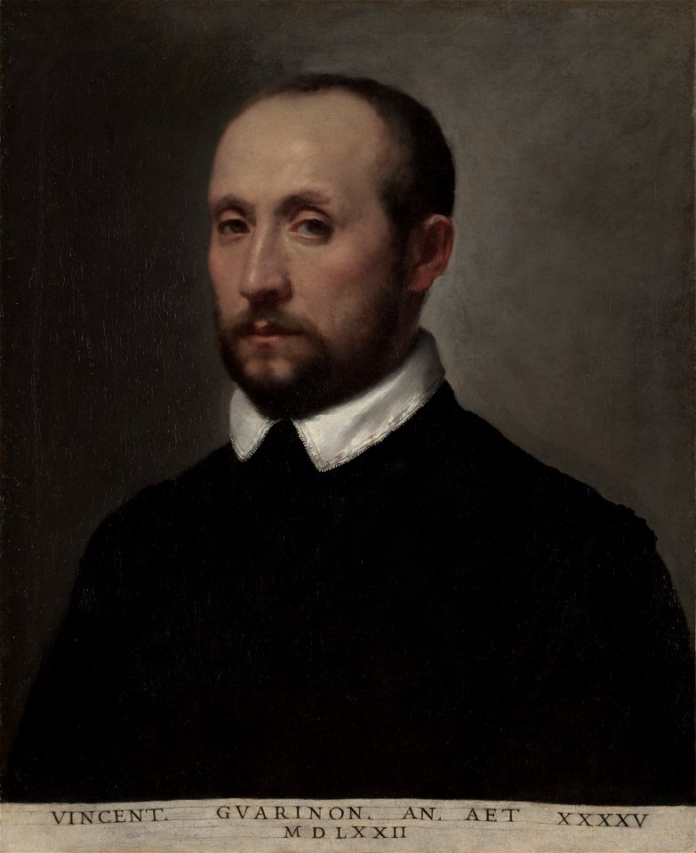 Giovanni Battista Moroni - Portrait of Vincenzo Guarignoni - 1962.1 - Cleveland Museum of Art