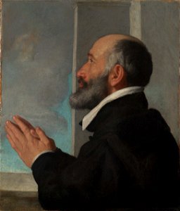 Giovanni Battista Moroni - Portrait of a Donor - y1928-30 - Princeton University Art Museum