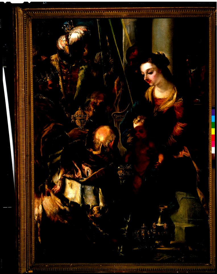 Giovanni Antonio Burrini - The Adoration of the Magi - 1927.25 - Fogg Museum