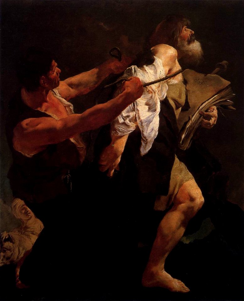 Giovanni Battista Piazzetta - Martyrdom of St James - WGA17433