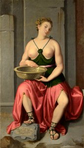 Giovanni Battista Moroni - The Vestal Virgin Tuccia - Google Art Project