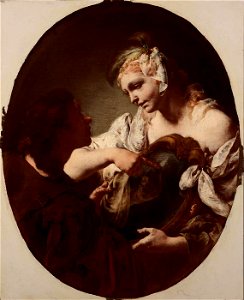 Giovanni Battista Piazzetta - The Magic Mirror - 1929.6.82 - Smithsonian American Art Museum