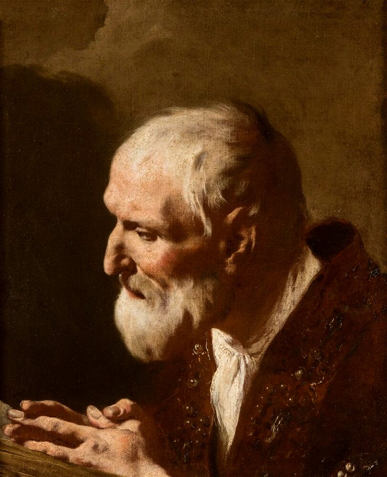 Giovanni Battista Piazetta - St Philip Neri Praying - NM 123 - Nationalmuseum