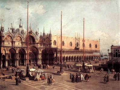 Giovanni Antonio Canal, il Canaletto - Piazza San Marco - Looking South-East - WGA03912
