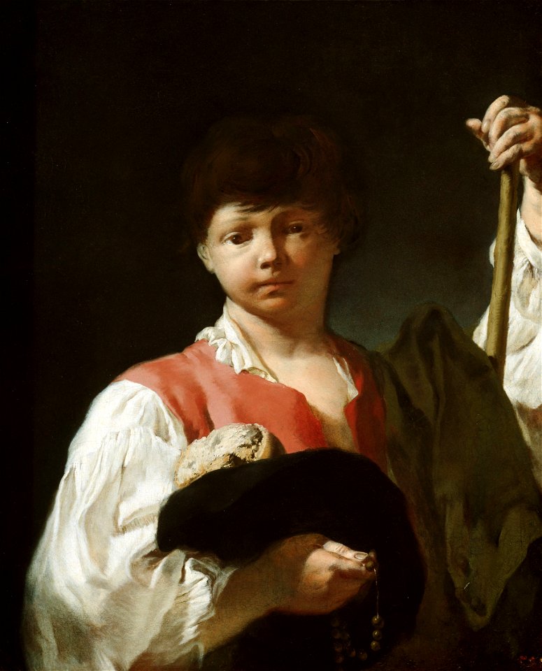 Giovanni Battista Piazzetta - The Beggar Boy (The Young Pilgrim) - 1930.747 - Art Institute of Chicago
