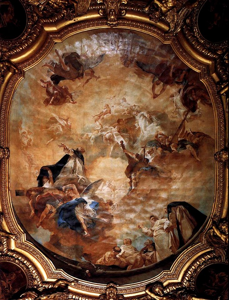 Giovanni Battista Piazzetta - The Glory of St Dominic - WGA17420