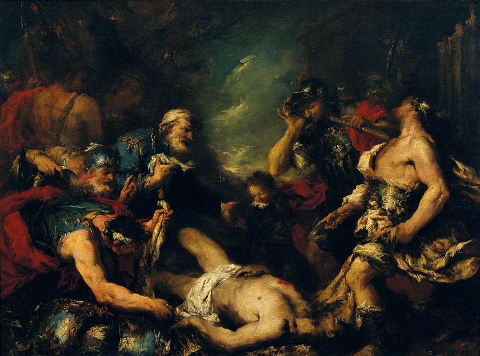 Giovanni Antonio Guardi - Alexander of Macedonia