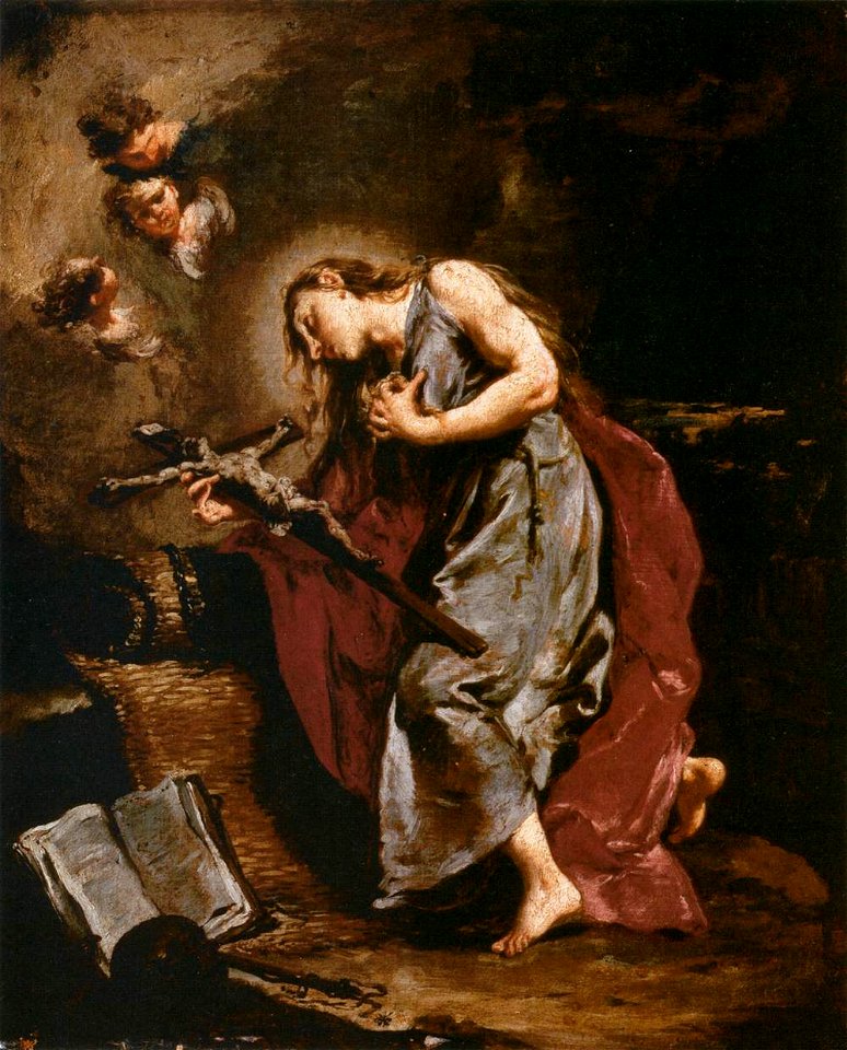 Giovanni Battista Pittoni - The Penitent Magdalene - WGA17973