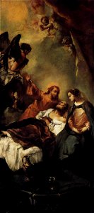 Giovanni Antonio Guardi - The Death of Joseph - WGA10897