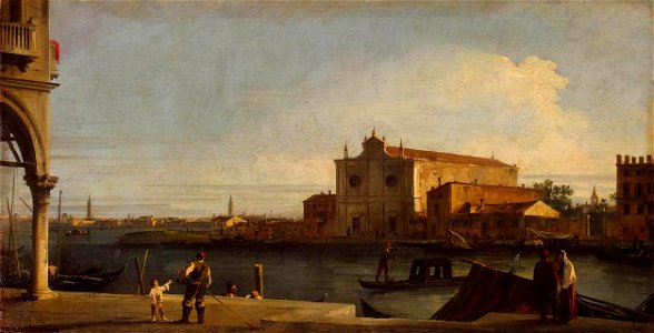 Giovanni Antonio Canal, il Canaletto - View of San Giovanni dei Battuti at Murano - WGA03870