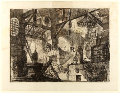 Giovanni Battista Piranesi - Le Carceri d'Invenzione - Second Edition - 1761 - 13 - The Well