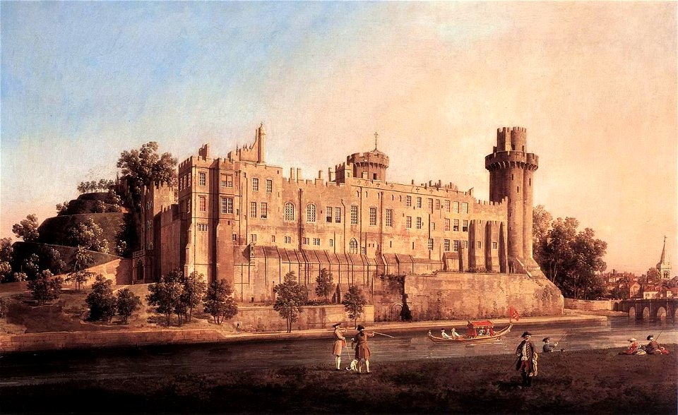 Giovanni Antonio Canal, il Canaletto - Warwick Castle - the South Front - WGA03947