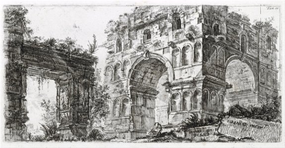 Giovanni Battista Piranesi - The Temple of Diana - Google Art Project