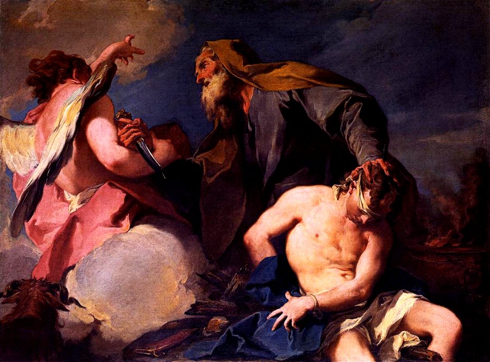 Giovanni Battista Pittoni - Sacrifice of Isaac - WGA17977