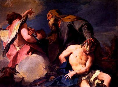 Giovanni Battista Pittoni - Sacrifice of Isaac - WGA17977