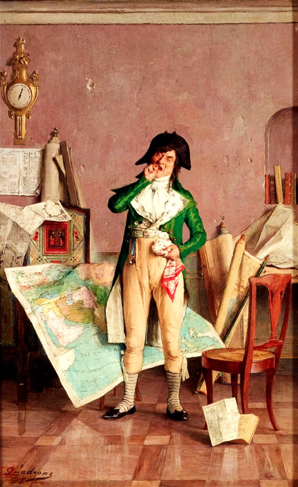 Giovanni Battista Quadrone - The cartographer