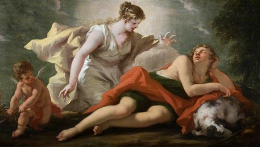 Giovanni Antonio Pellegrini (1675-1741) - Diana (Selene) and Endymion - 1530088 - National Trust
