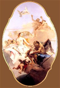 Giovanni Battista Tiepolo - An Allegory with Venus and Time - WGA22347