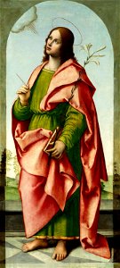 Giovanni Battista Bertucci - Saint John the Evangelist - BF.1978.22 - Museum of Fine Arts. Free illustration for personal and commercial use.